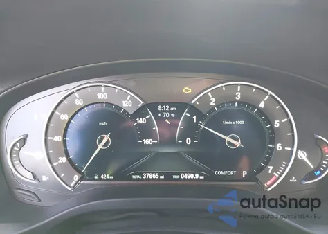 2019 BMW X3 Sdrive30I z USA, uszkodzony, nr VIN 5UXTR7C53KLE98183